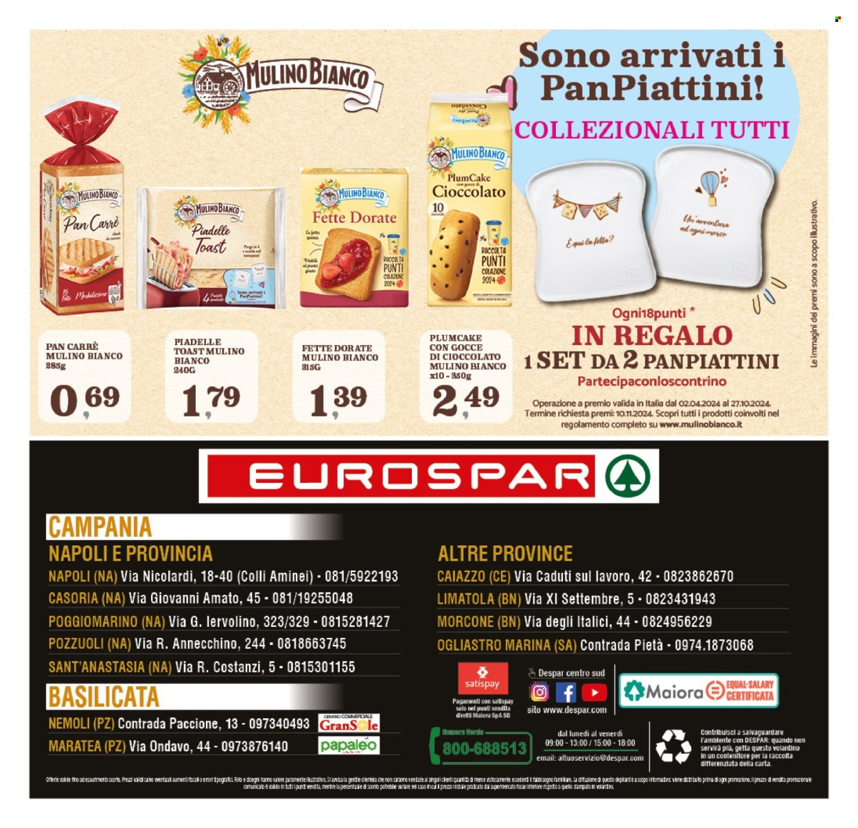 Volantino Eurospar - 2/9/2024 - 7/9/2024. Pagina 28