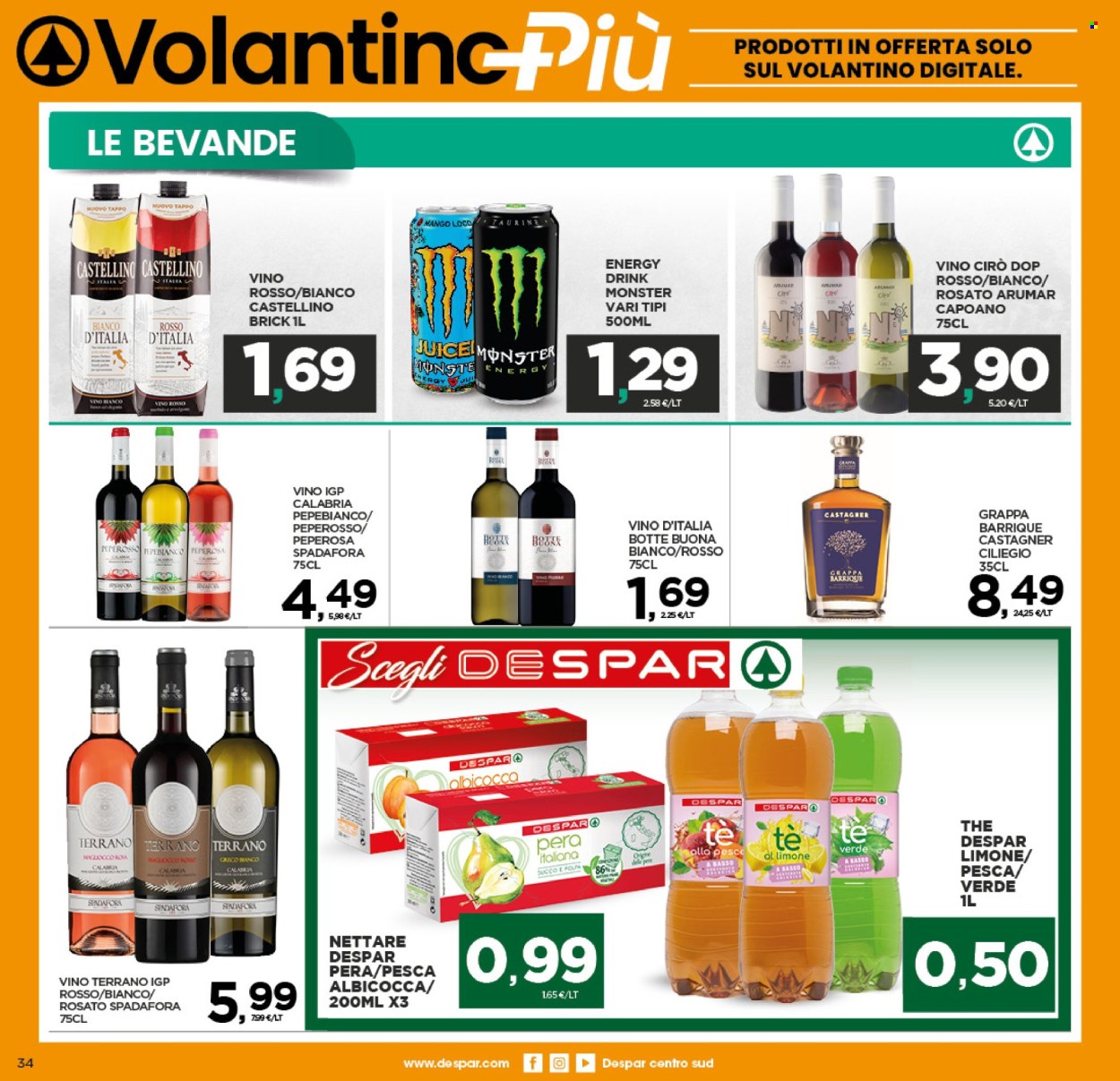Volantino Interspar - 2/9/2024 - 11/9/2024. Pagina 34
