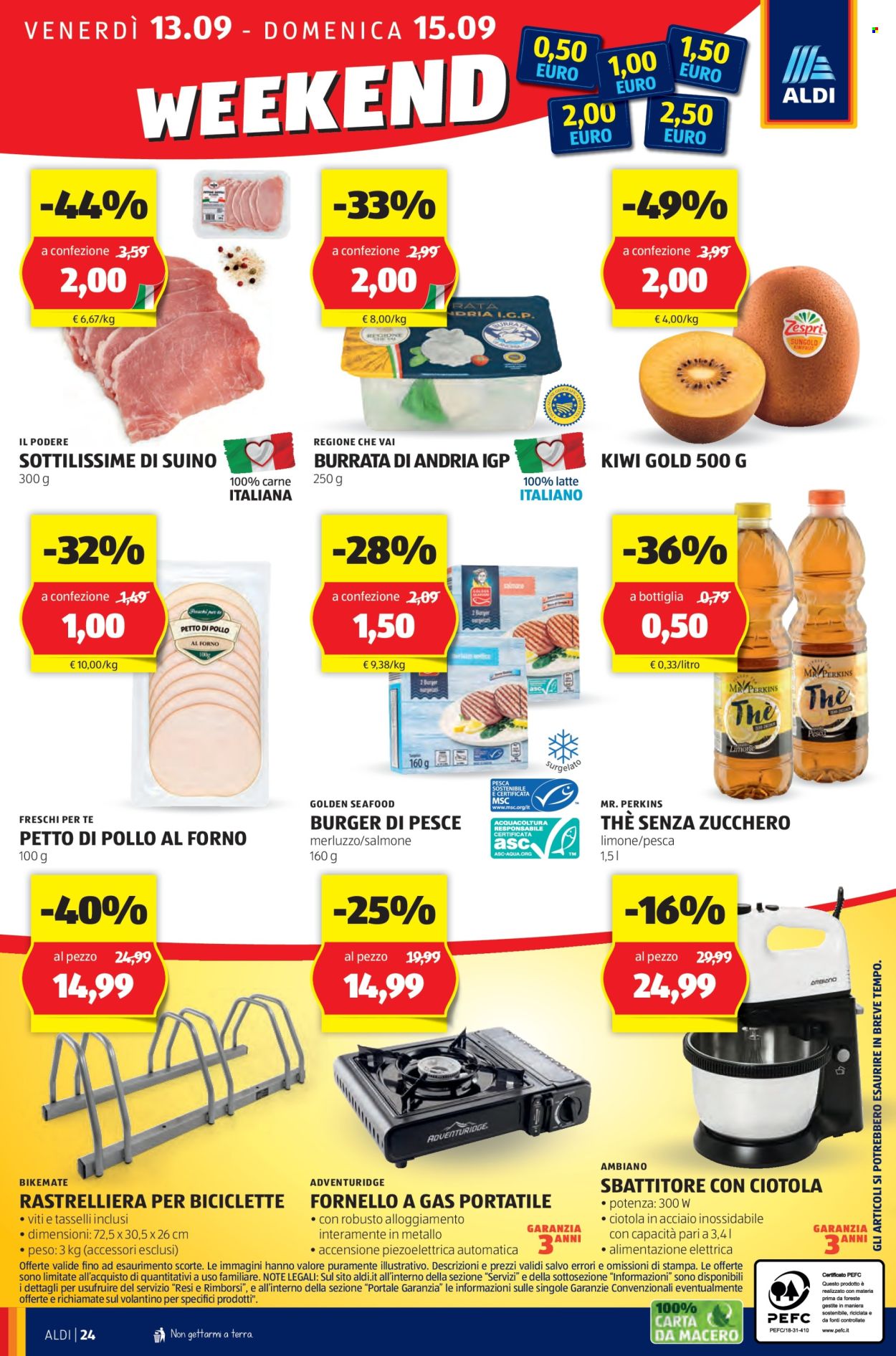 Volantino Aldi - 9/9/2024 - 15/9/2024. Pagina 24