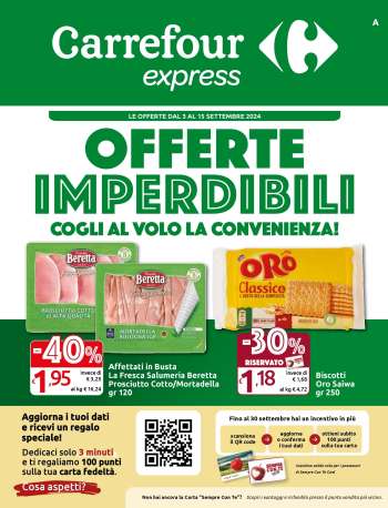 Volantino Carrefour - 3/9/2024 - 15/9/2024.