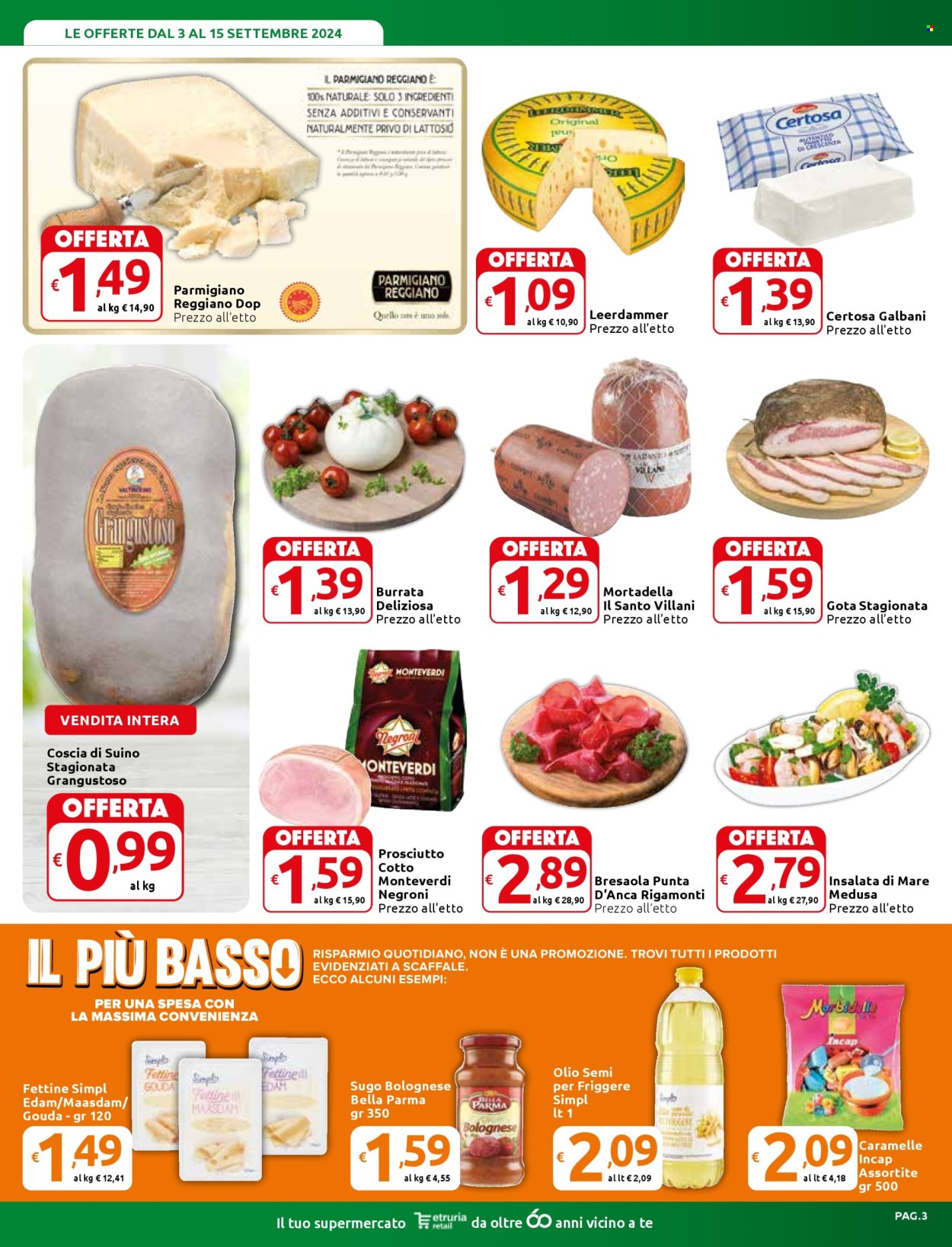 Volantino Carrefour - 3/9/2024 - 15/9/2024. Pagina 3