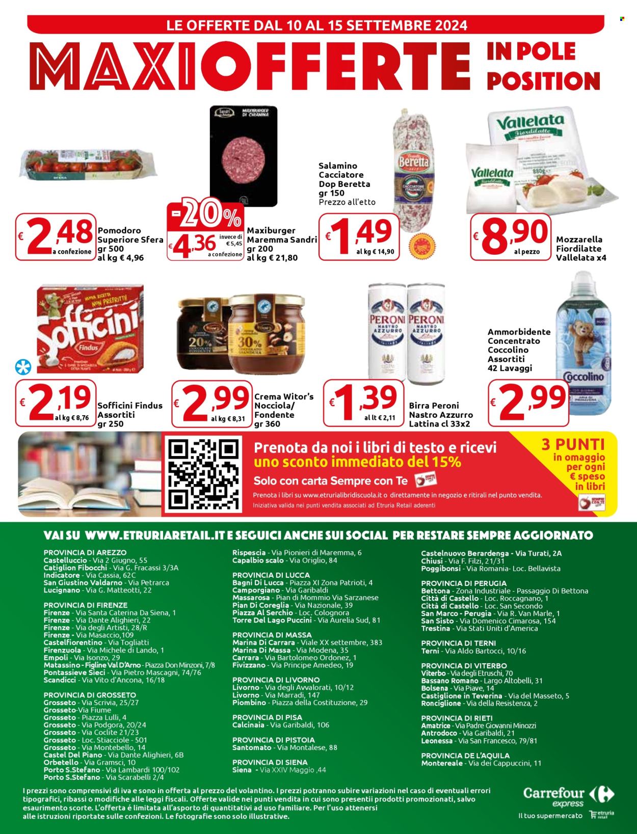 Volantino Carrefour - 3/9/2024 - 15/9/2024. Pagina 12