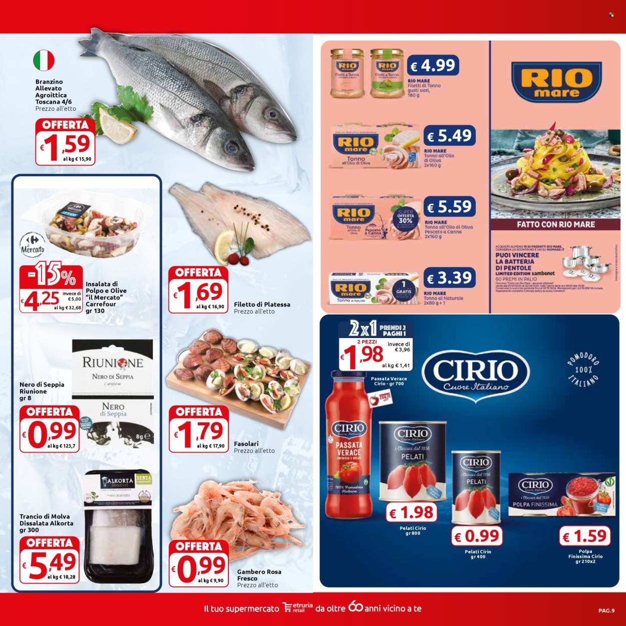 Volantino Carrefour - 3/9/2024 - 15/9/2024. Pagina 9