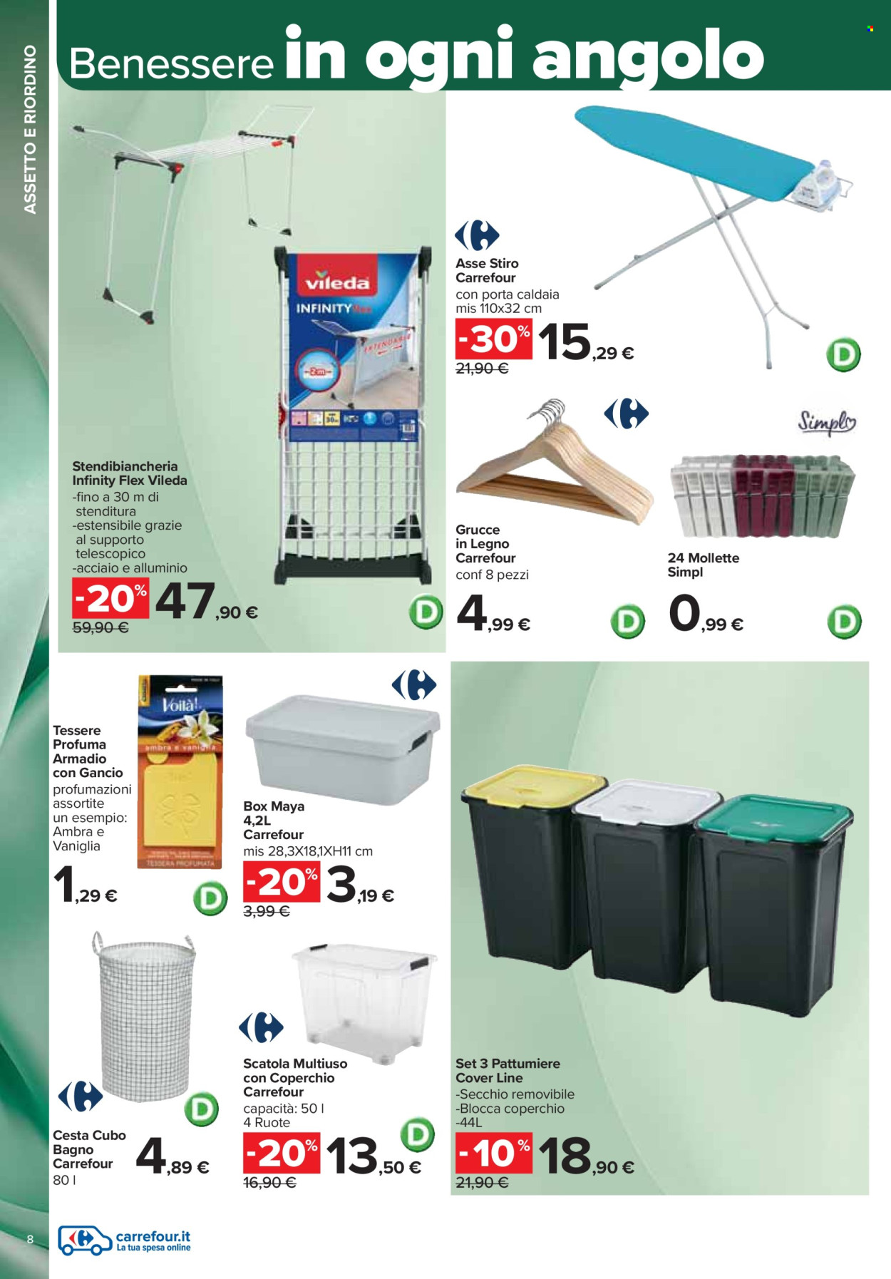 Volantino Carrefour - 30/8/2024 - 22/9/2024. Pagina 8
