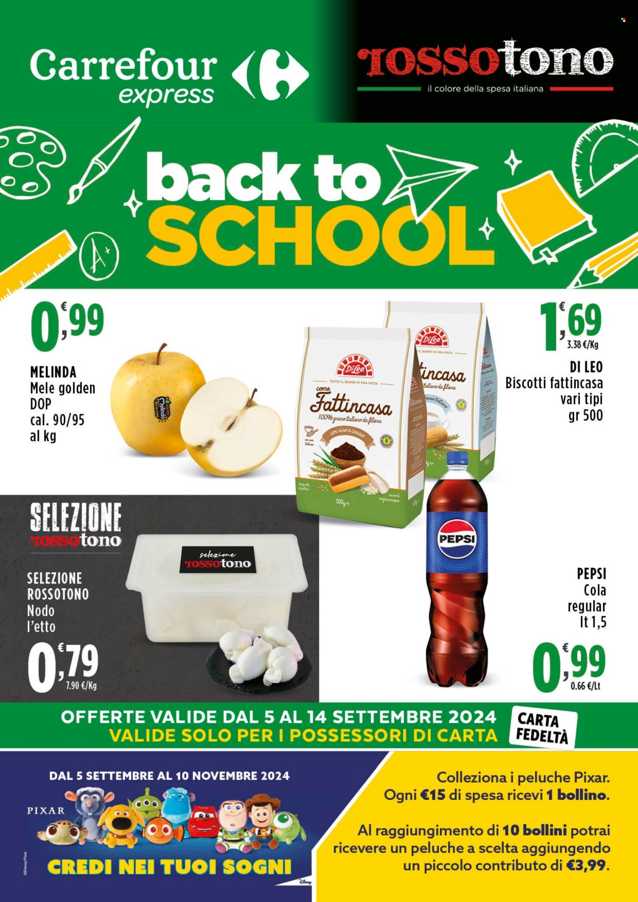 Volantino Carrefour - 5/9/2024 - 14/9/2024. Pagina 1