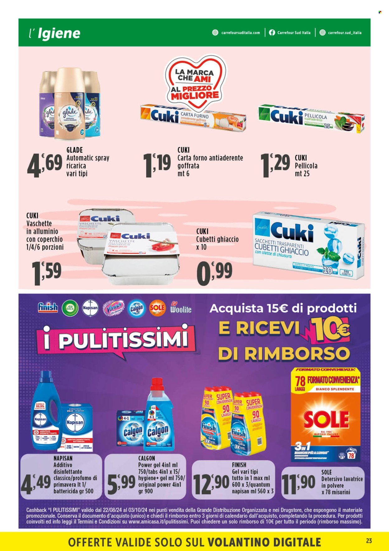 Leták Carrefour - 5.9.2024 - 14.9.2024. Strana 23