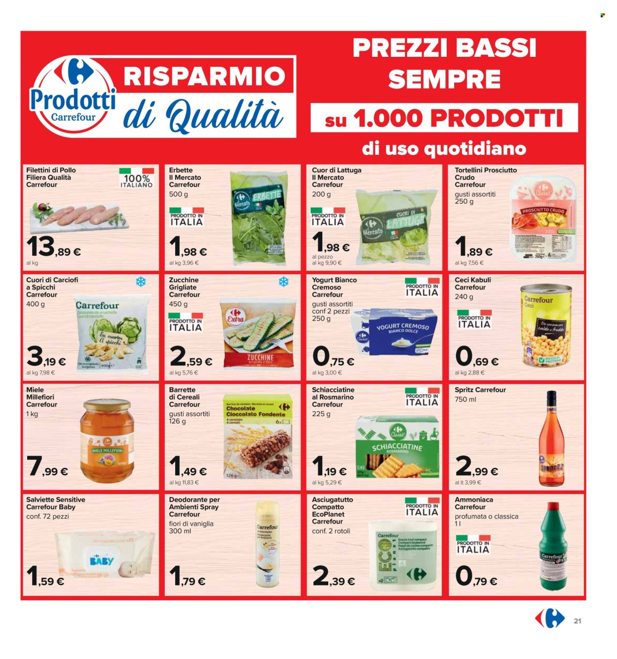 Leták Carrefour - 6.9.2024 - 15.9.2024. Strana 21