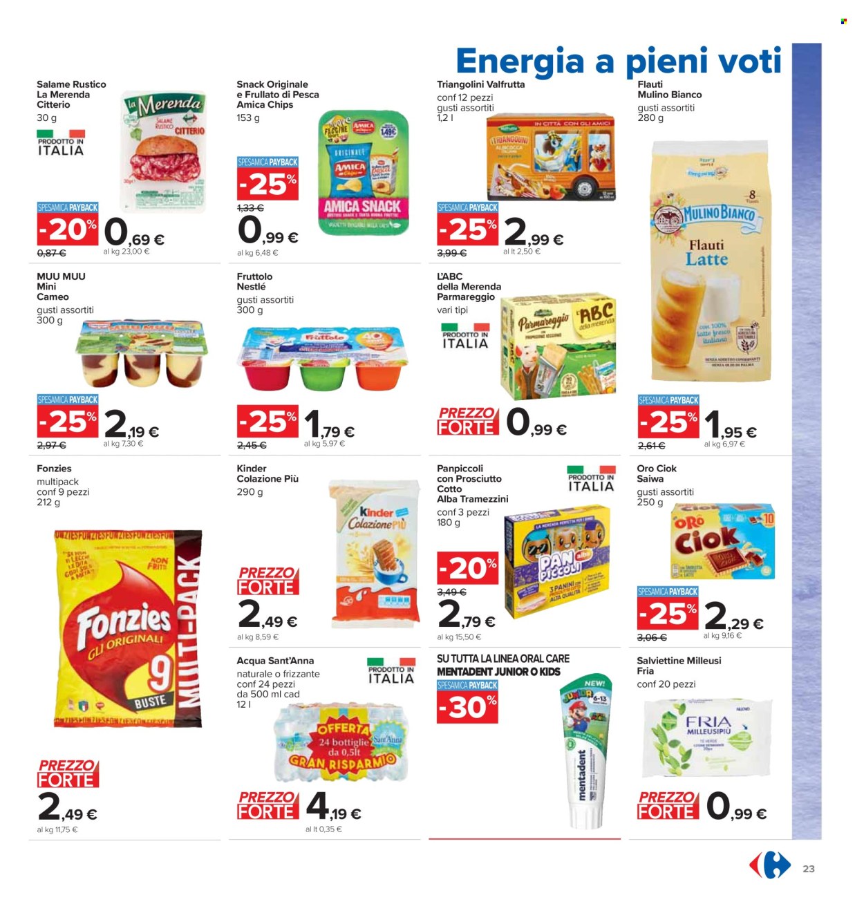 Leták Carrefour - 6.9.2024 - 15.9.2024. Strana 23