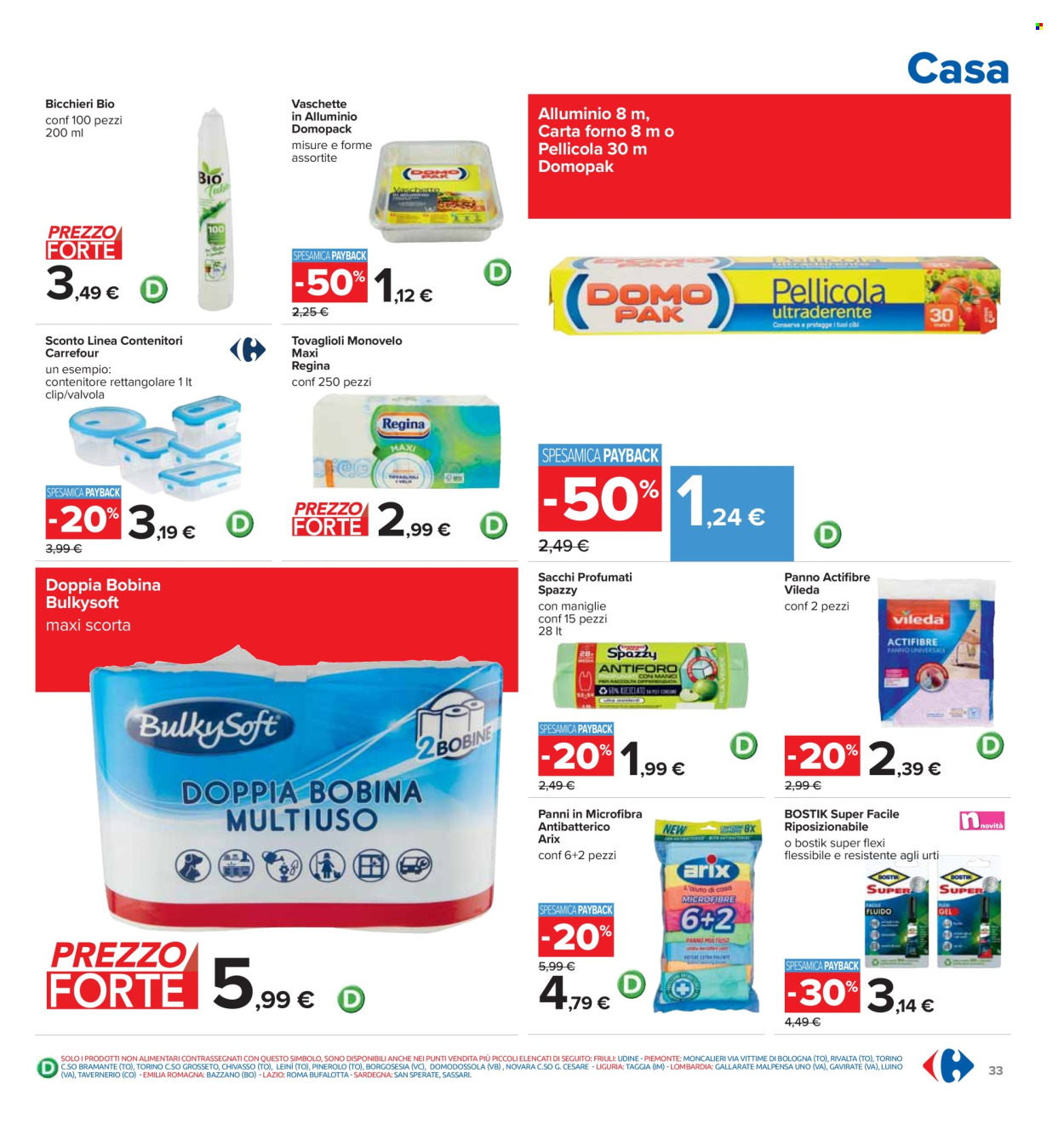 Volantino Carrefour - 6/9/2024 - 15/9/2024. Pagina 33