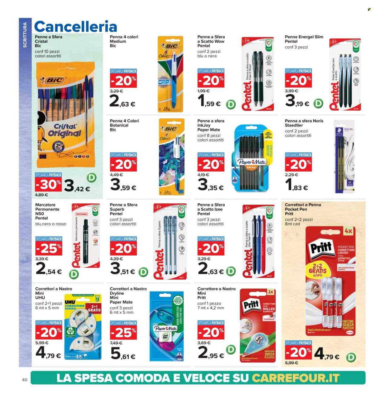 Leták Carrefour - 6.9.2024 - 15.9.2024. Strana 40