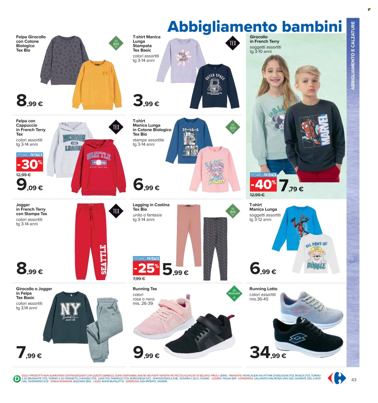 Leták Carrefour - 6.9.2024 - 15.9.2024. Strana 43