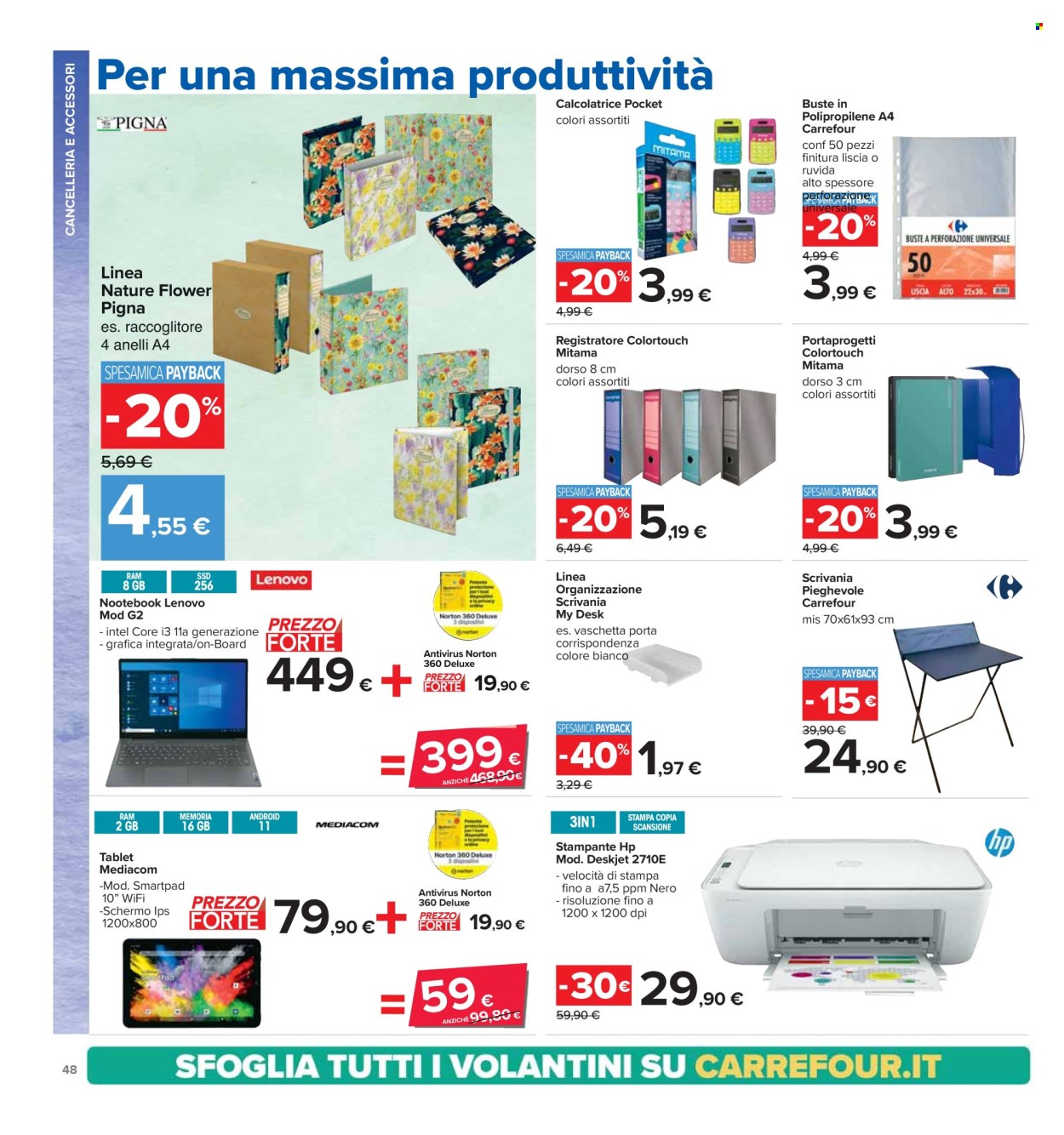 Leták Carrefour - 6.9.2024 - 15.9.2024. Strana 48