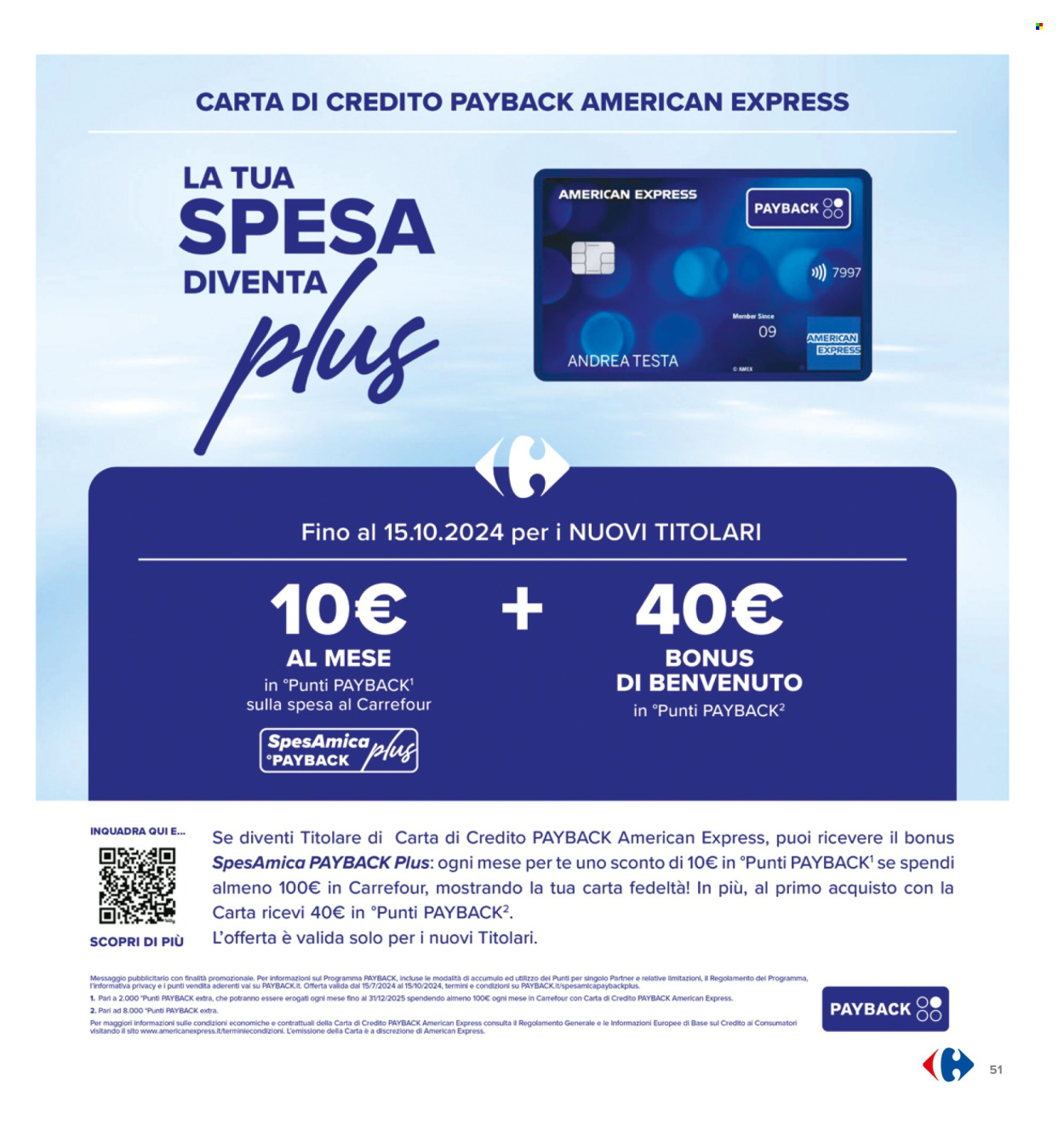 Volantino Carrefour - 6/9/2024 - 15/9/2024. Pagina 51