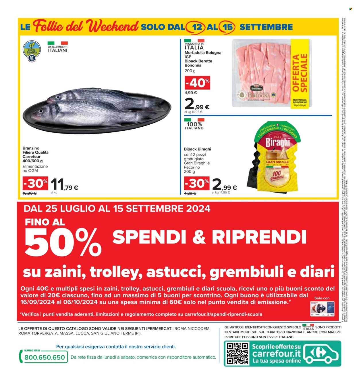 Leták Carrefour - 6.9.2024 - 15.9.2024. Strana 52