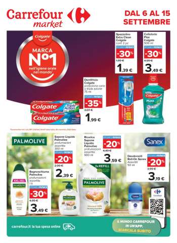 Volantino Carrefour - 6/9/2024 - 15/9/2024.