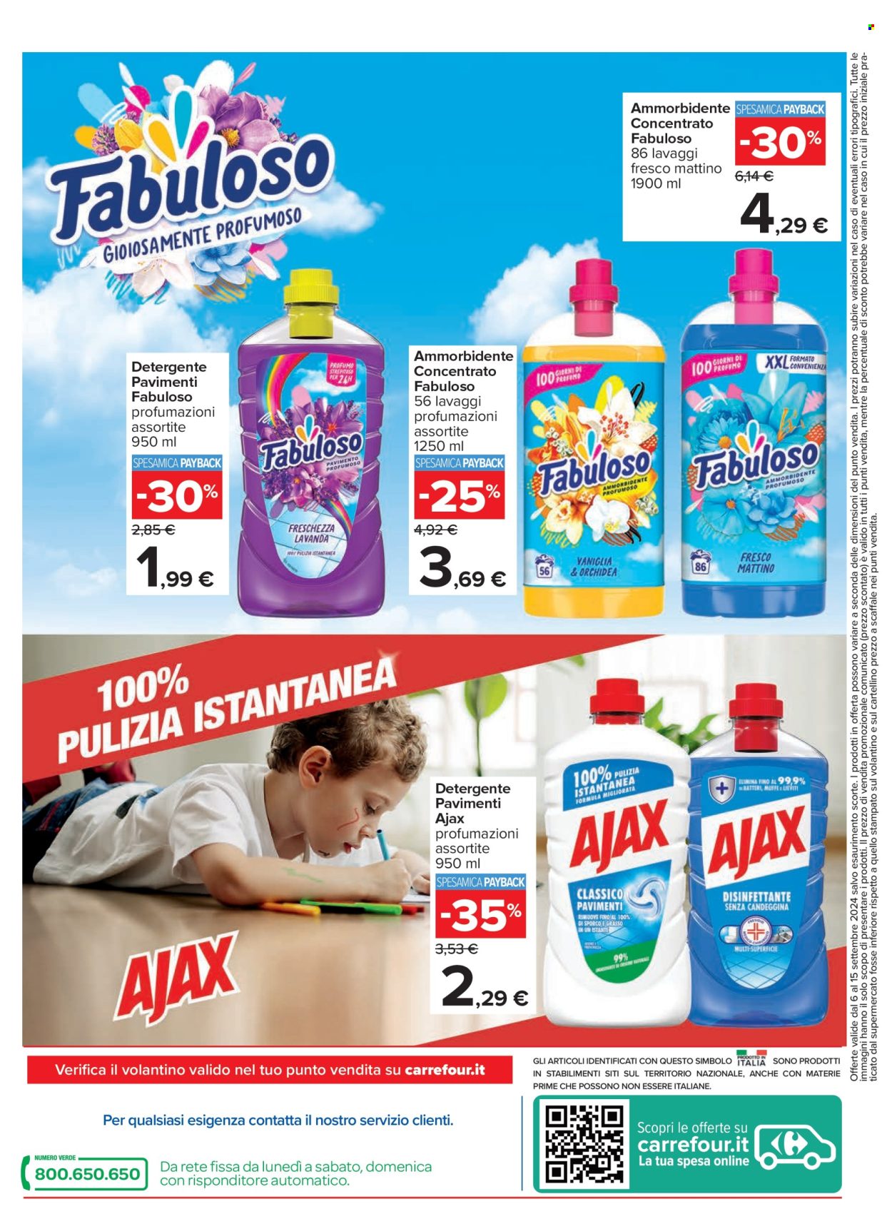 Volantino Carrefour - 6/9/2024 - 15/9/2024. Pagina 2