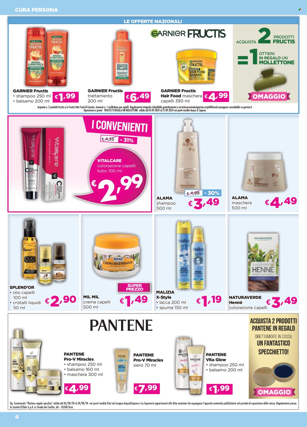 Volantino Acqua & Sapone - 5/9/2024 - 24/9/2024. Pagina 4
