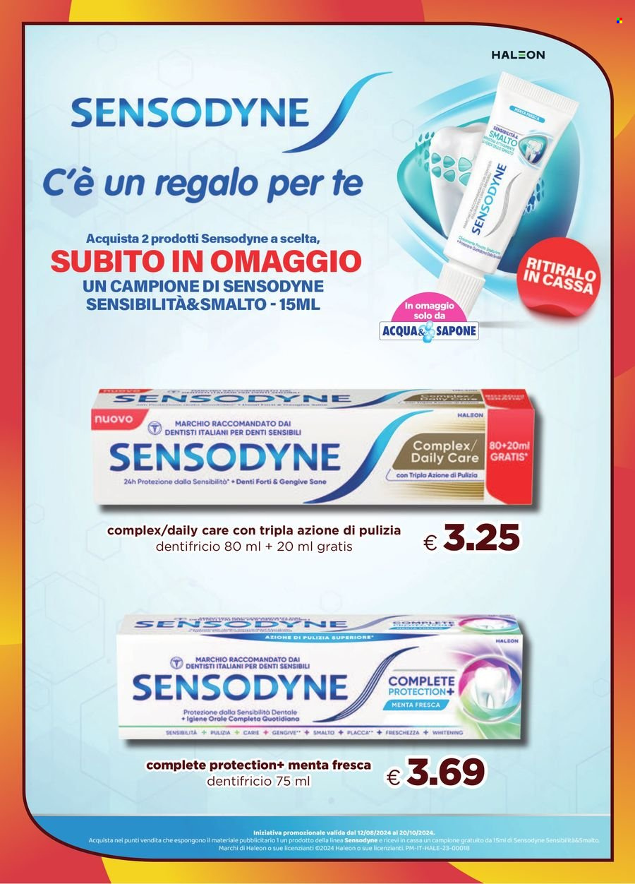 Volantino Acqua & Sapone - 1/9/2024 - 21/9/2024. Pagina 12