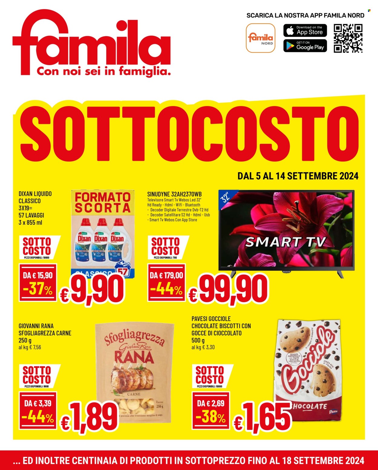 Volantino Famila - 5/9/2024 - 18/9/2024. Pagina 1