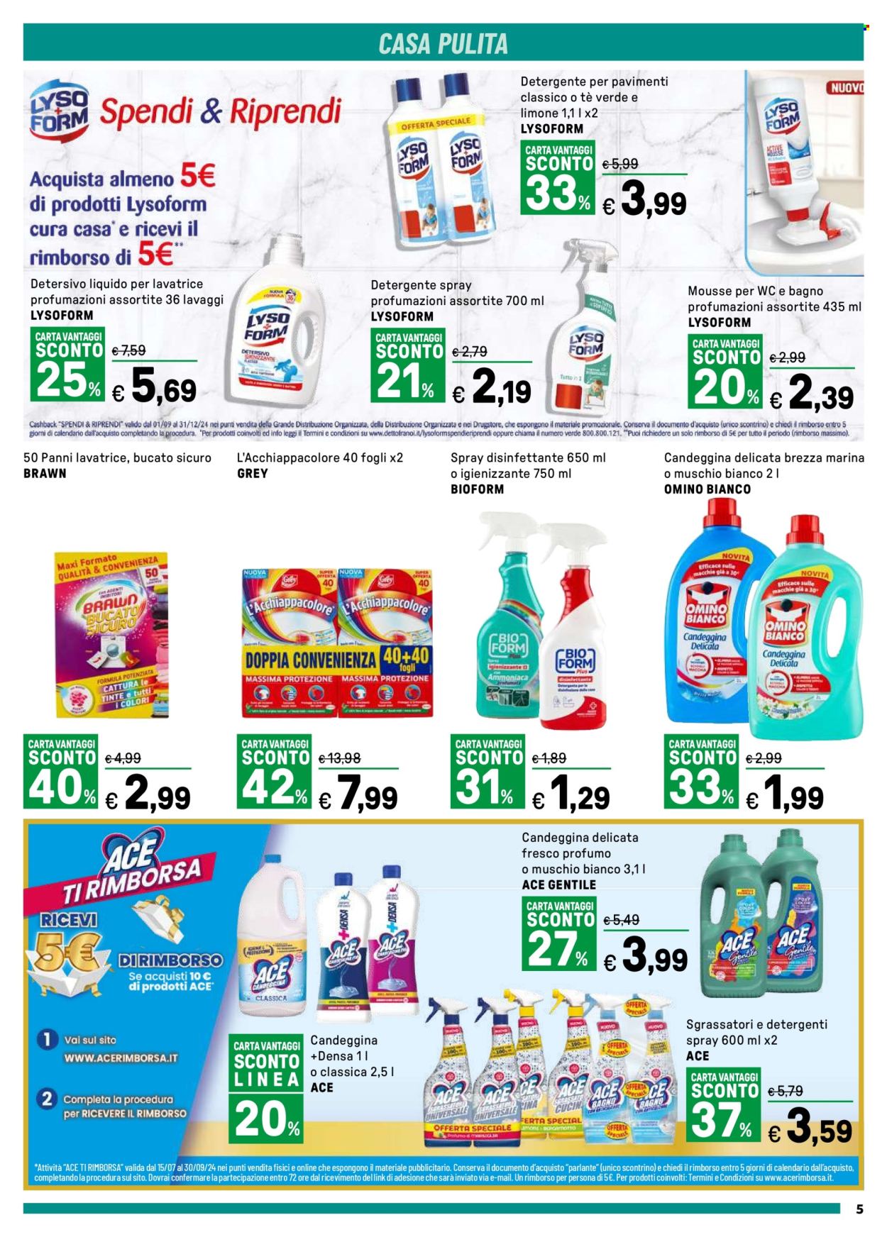 Volantino Iper, La grande i - 6/9/2024 - 22/9/2024. Pagina 5