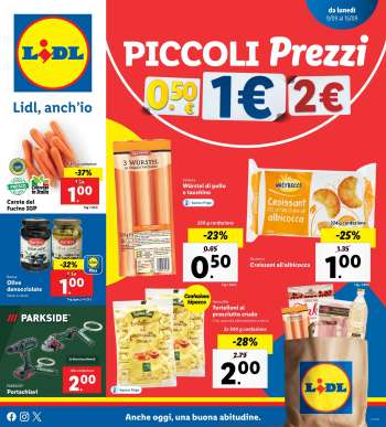 Volantino Lidl - 9/9/2024 - 15/9/2024.