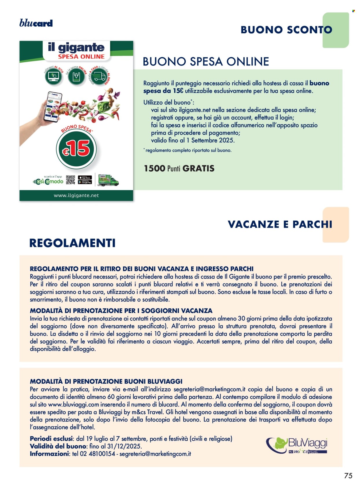 Volantino Il Gigante. Pagina 75