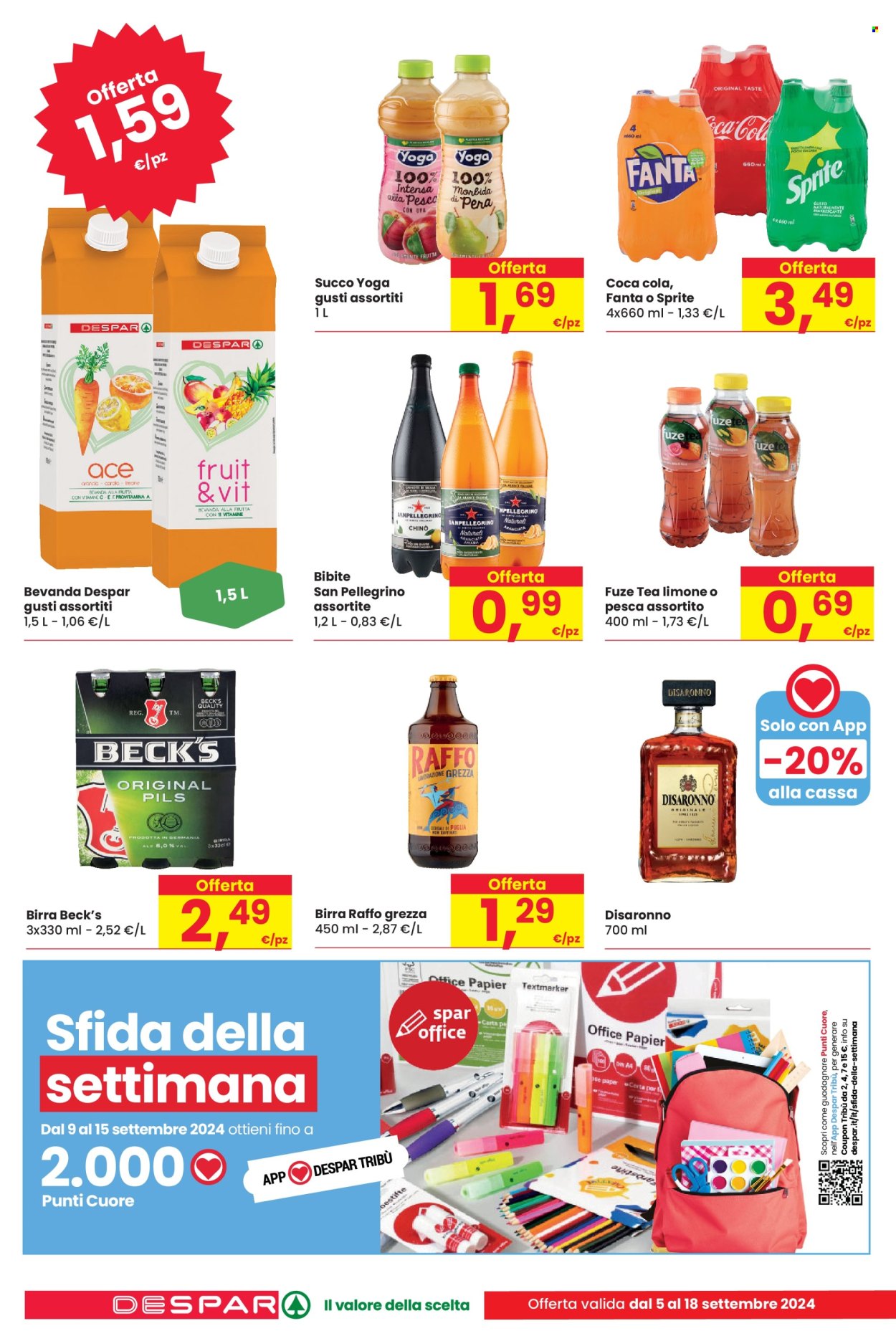 Volantino Despar - 5/9/2024 - 18/9/2024. Pagina 14