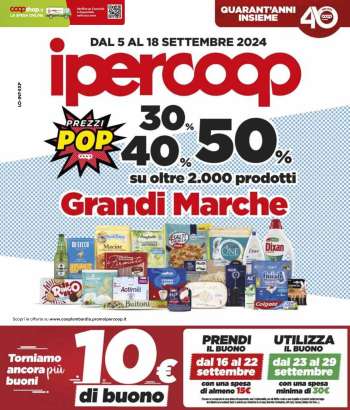 Volantino Coop - 5/9/2024 - 18/9/2024.