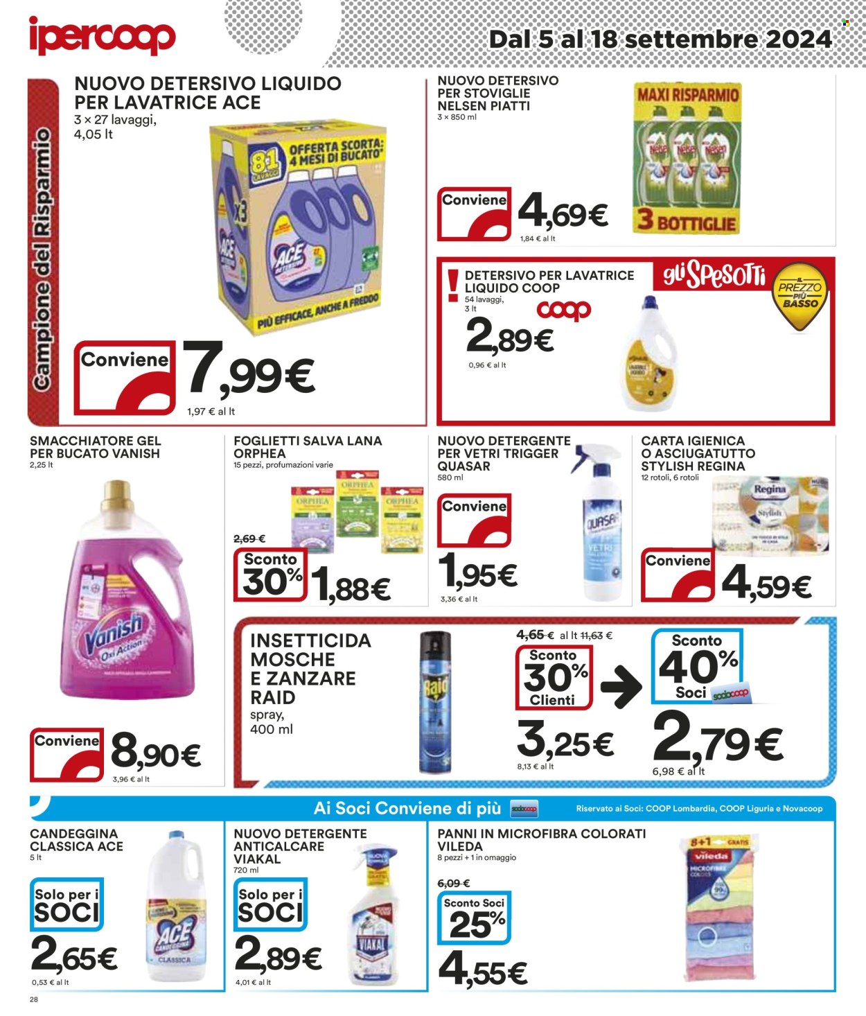 Volantino Coop - 5/9/2024 - 18/9/2024. Pagina 28