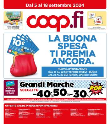 Volantino Coop - 4/9/2024 - 17/9/2024.