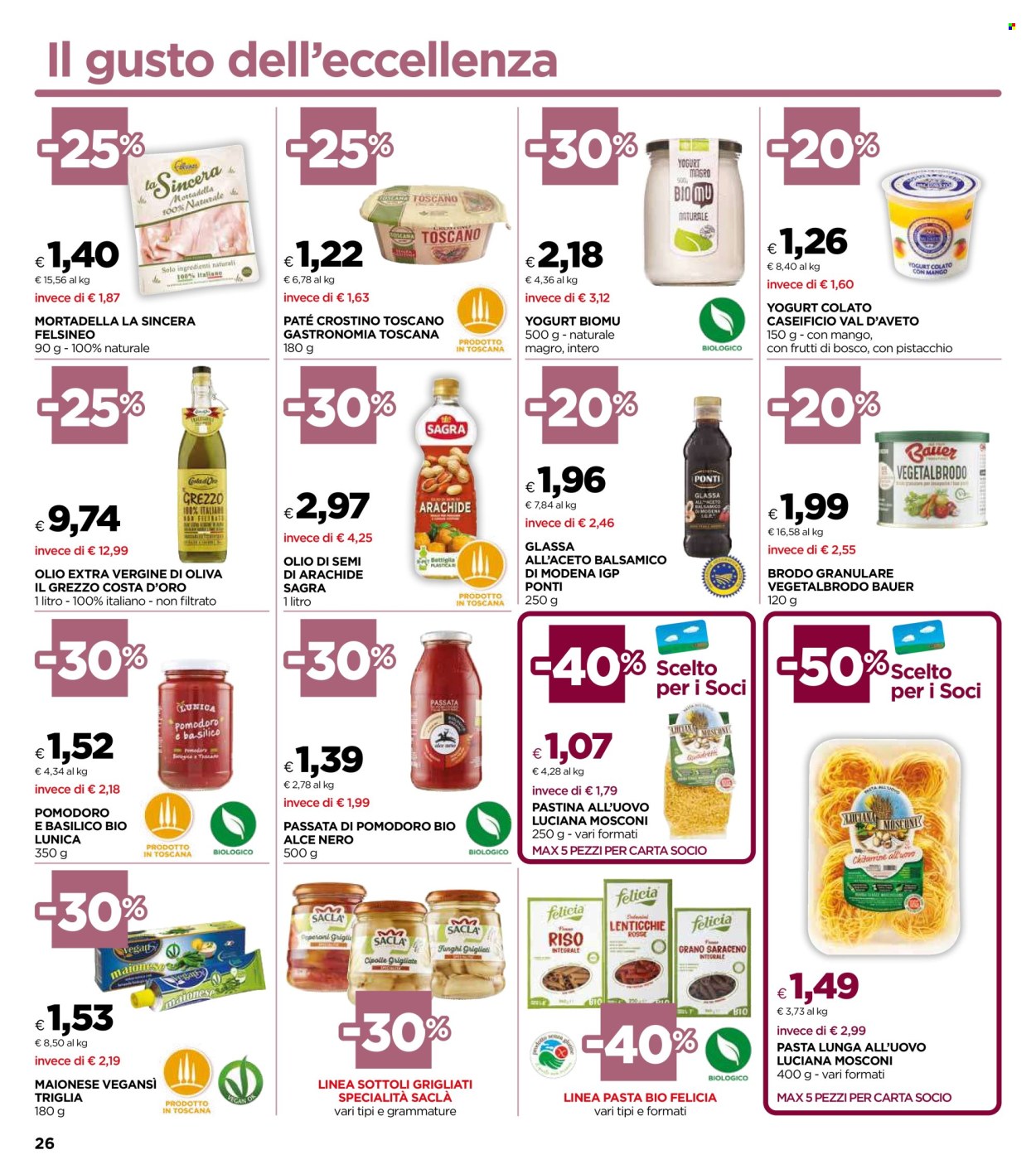 Leták Coop - 4.9.2024 - 17.9.2024. Strana 26