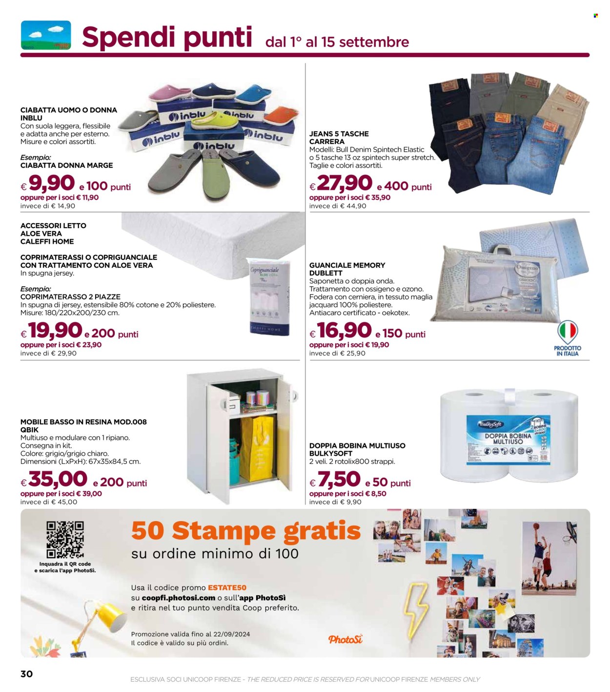 Leták Coop - 4.9.2024 - 17.9.2024. Strana 30