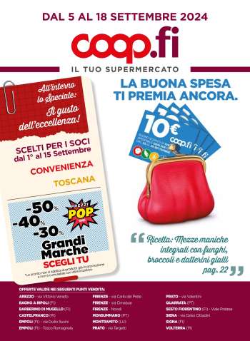 Volantino Coop - 4/9/2024 - 17/9/2024.