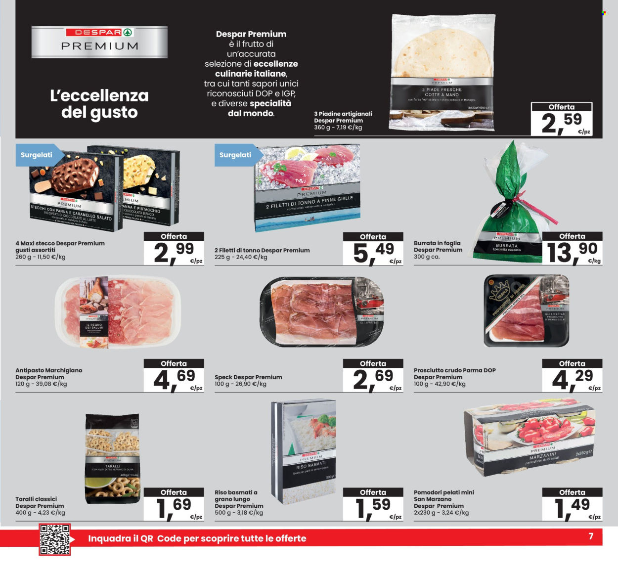 Volantino Eurospar - 5/9/2024 - 18/9/2024. Pagina 7