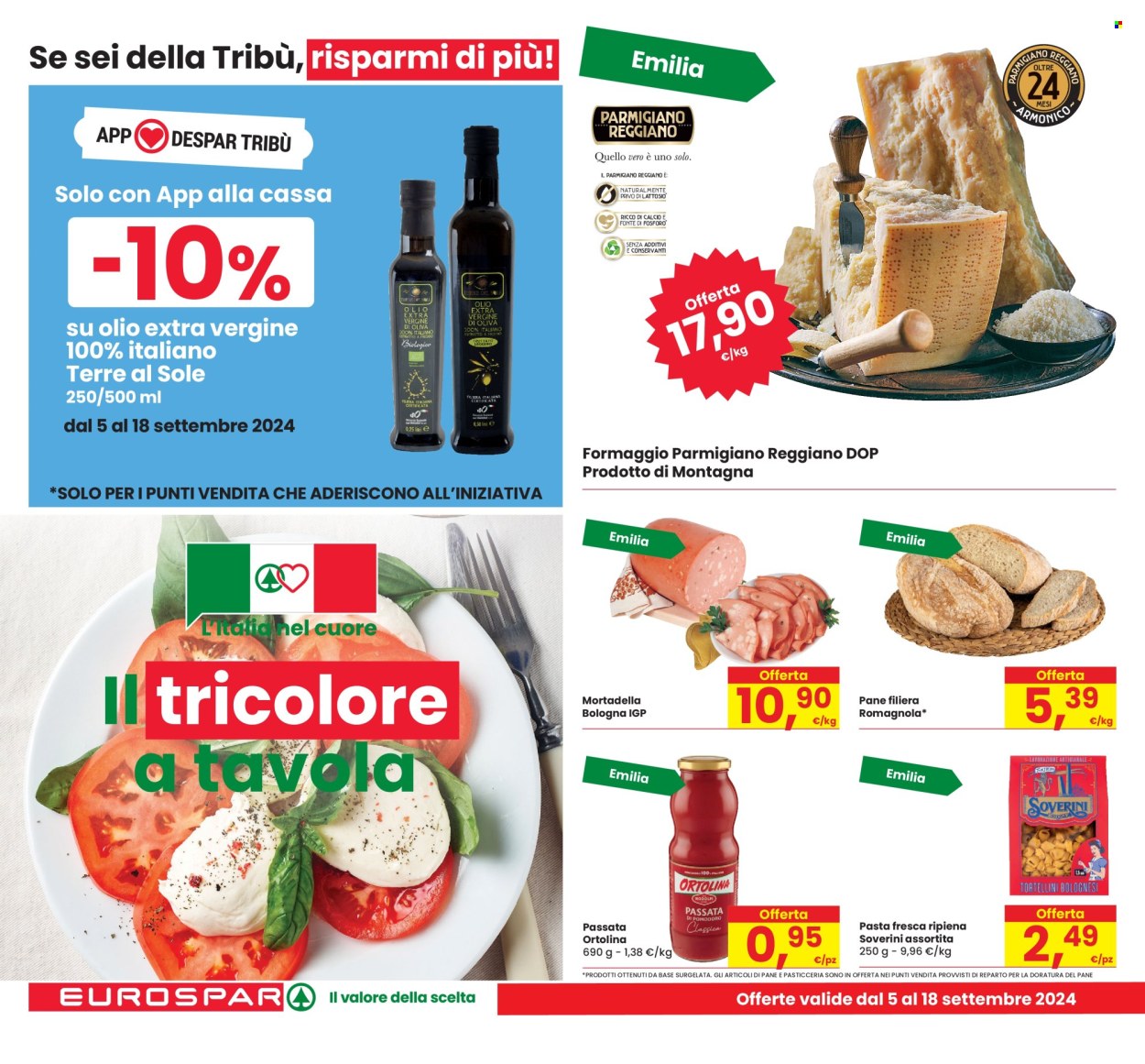 Volantino Eurospar - 5/9/2024 - 18/9/2024. Pagina 8