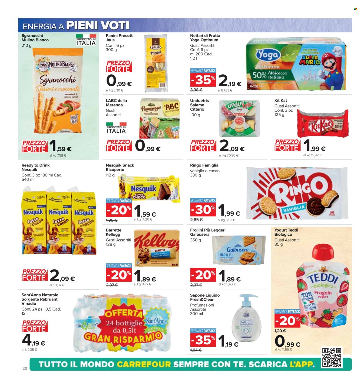 Volantino Carrefour - 6/9/2024 - 15/9/2024. Pagina 20