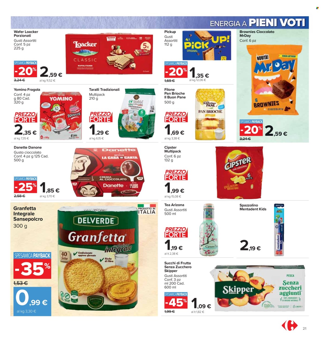 Volantino Carrefour - 6/9/2024 - 15/9/2024. Pagina 21