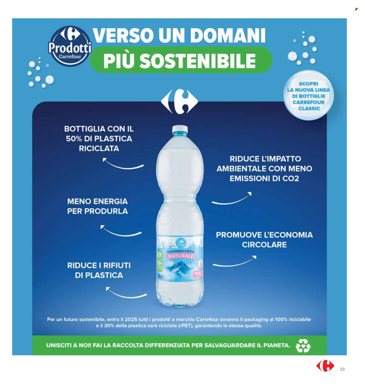 Volantino Carrefour - 6/9/2024 - 15/9/2024. Pagina 23