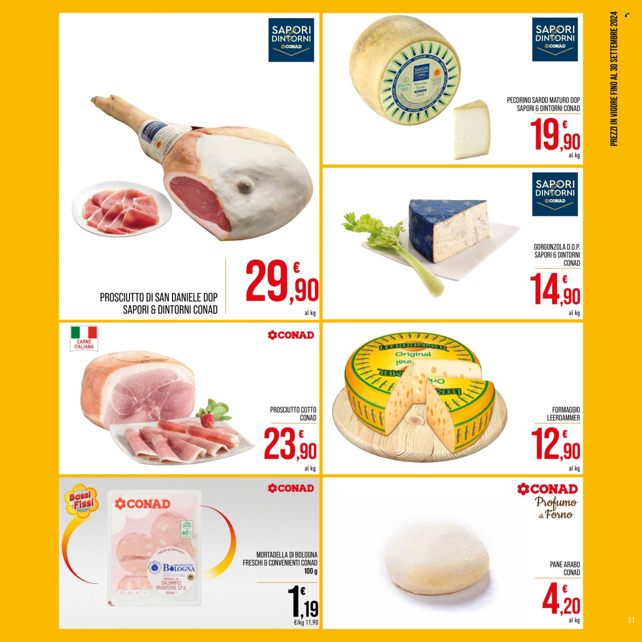 Leták Spesa Facile Conad - 12.9.2024 - 30.9.2024. Strana 11