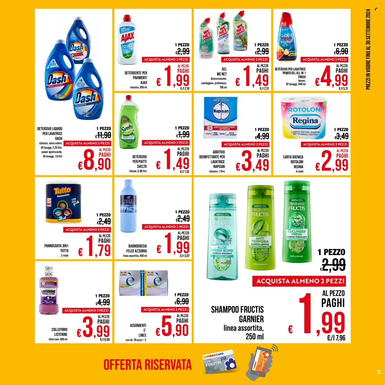 Volantino Spesa Facile Conad - 12/9/2024 - 30/9/2024. Pagina 15