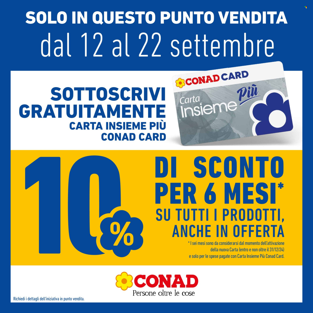 Leták Spesa Facile Conad - 12.9.2024 - 30.9.2024. Strana 19