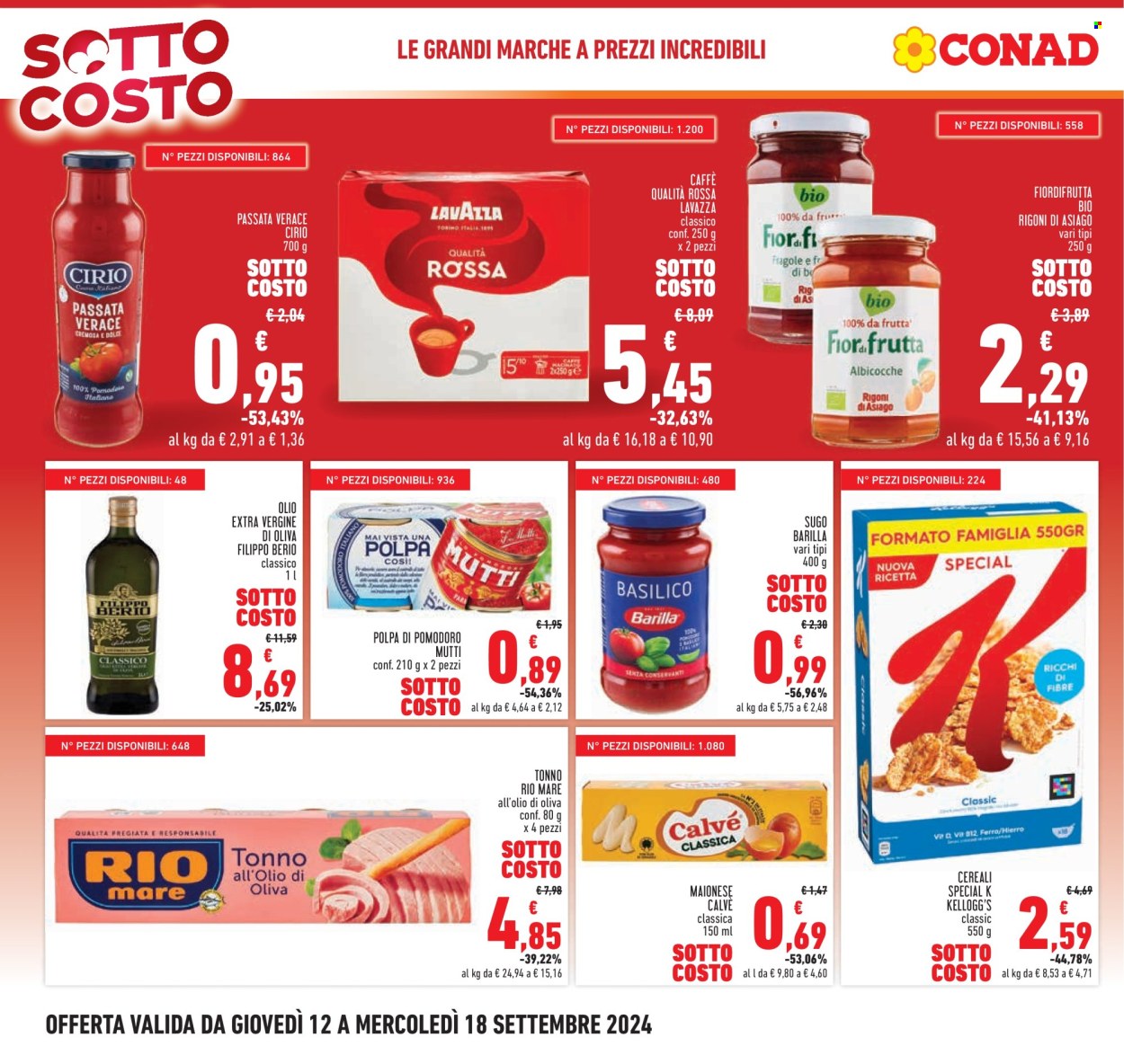 Leták Conad - 12.9.2024 - 18.9.2024. Strana 6