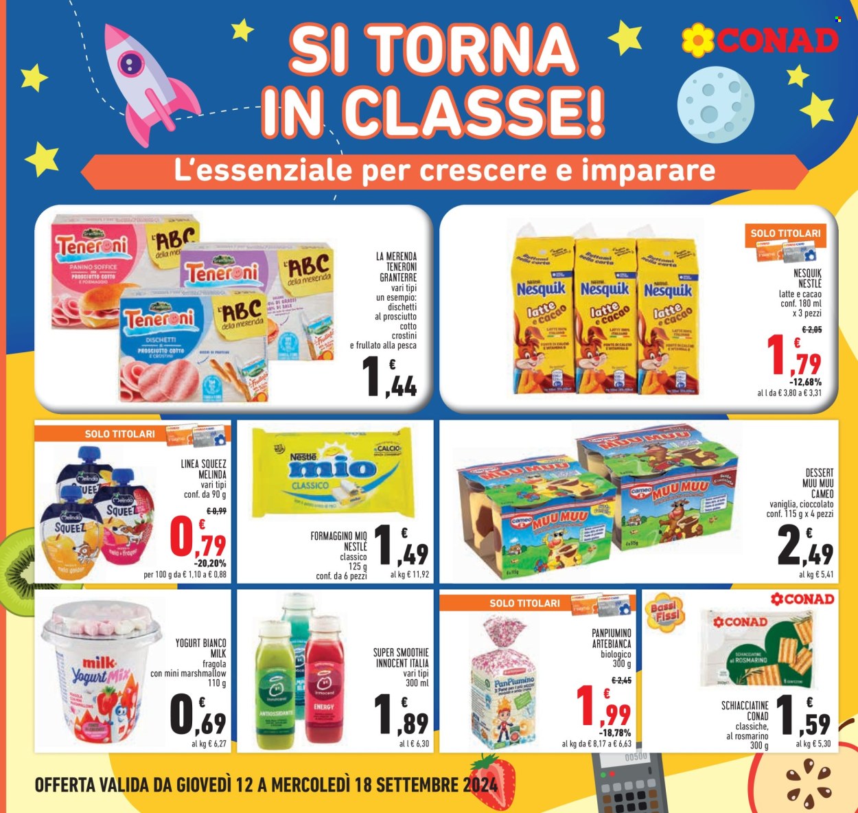 Volantino Conad - 12/9/2024 - 18/9/2024. Pagina 14
