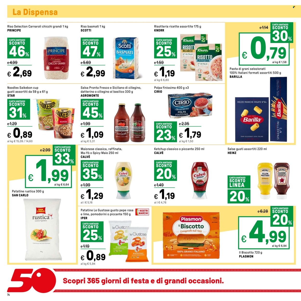 Volantino Iper, La grande i - 6/9/2024 - 15/9/2024. Pagina 14
