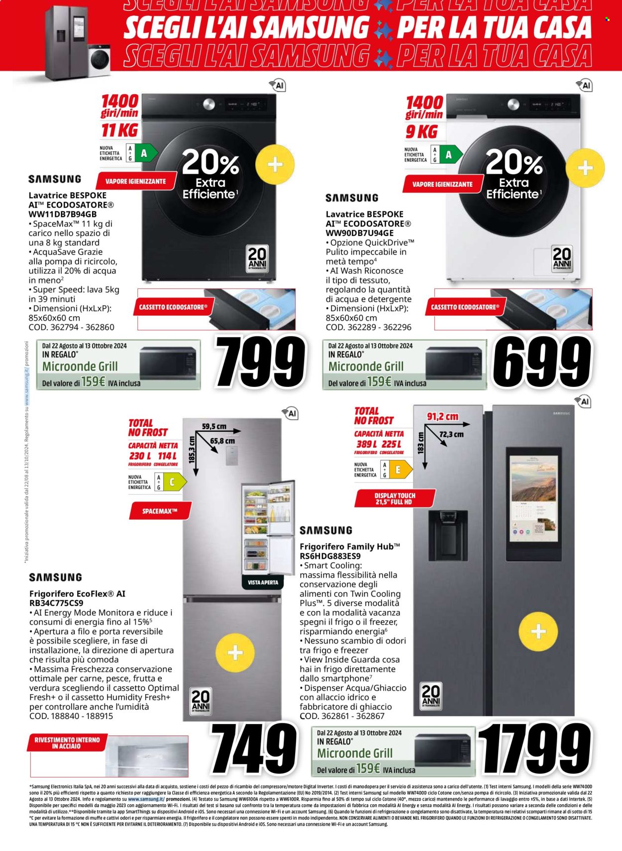 Volantino MediaWorld - 6/9/2024 - 22/9/2024. Pagina 7