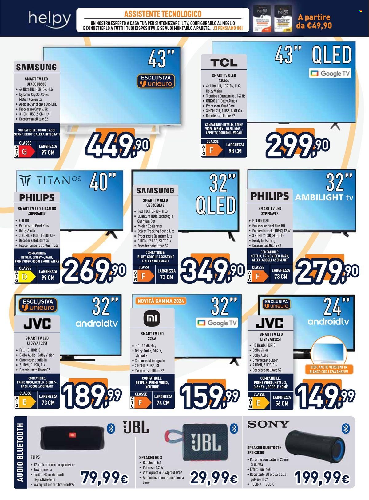 Volantino Unieuro - 6/9/2024 - 19/9/2024. Pagina 4