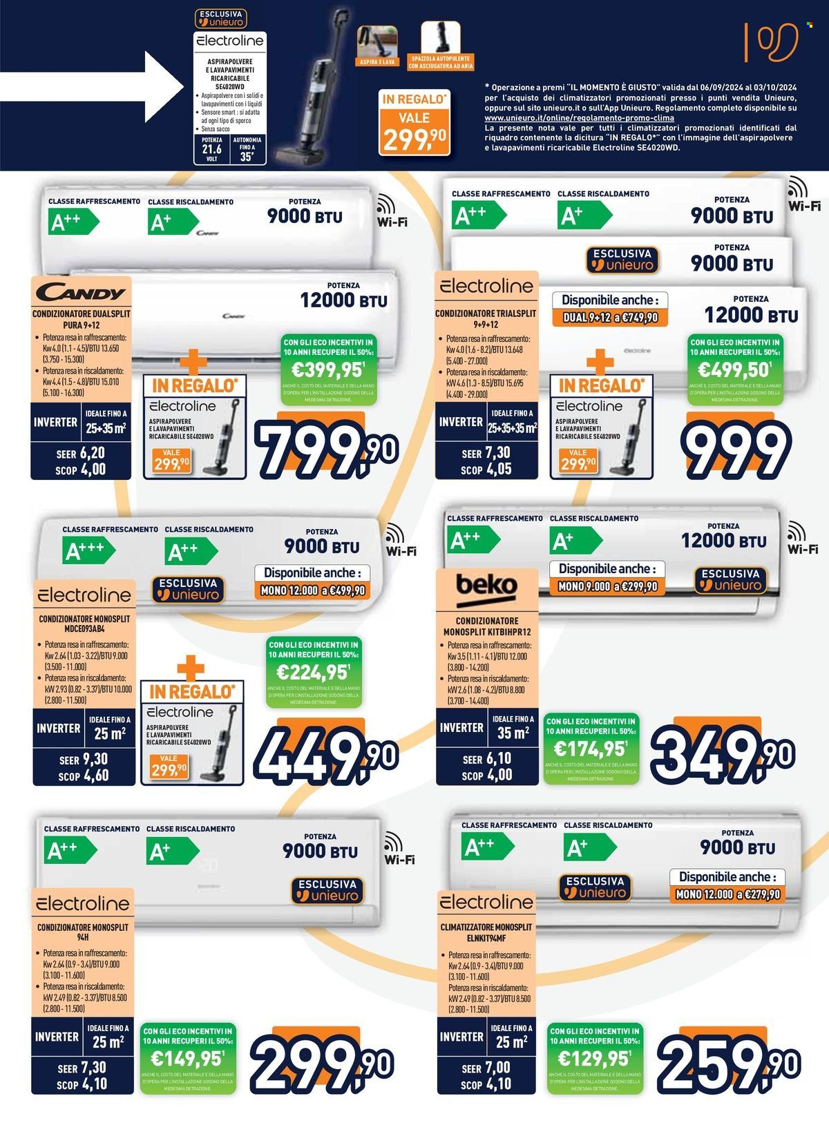Volantino Unieuro - 6/9/2024 - 19/9/2024. Pagina 27