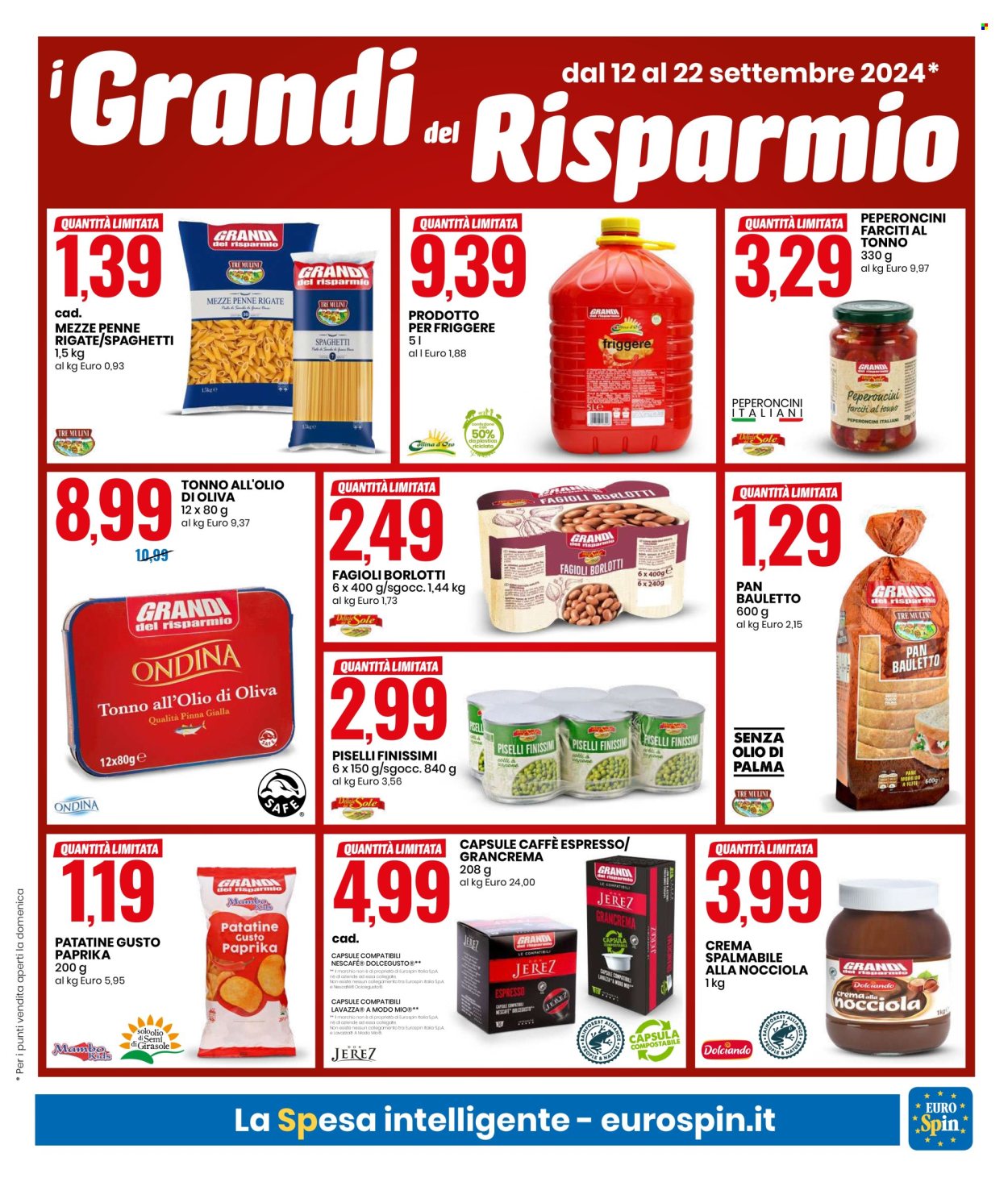 Volantino EuroSpin - 12/9/2024 - 22/9/2024. Pagina 3