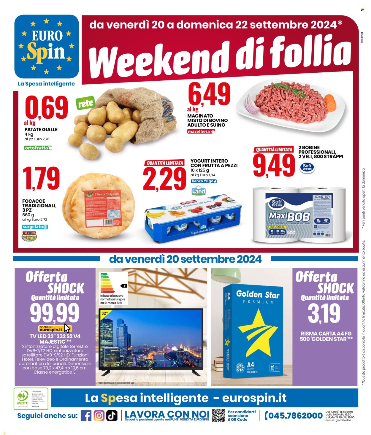 Volantino EuroSpin - 12/9/2024 - 22/9/2024. Pagina 20