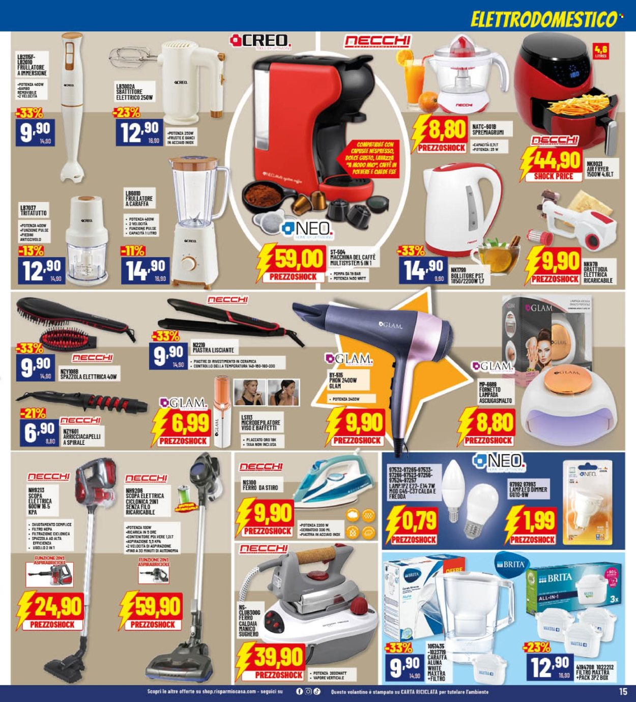 Volantino Risparmio Casa - 11/9/2024 - 22/9/2024. Pagina 15